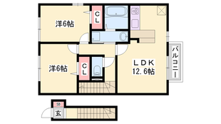 土山駅 バス15分  稲美町役場前下車：停歩12分 2階の物件間取画像